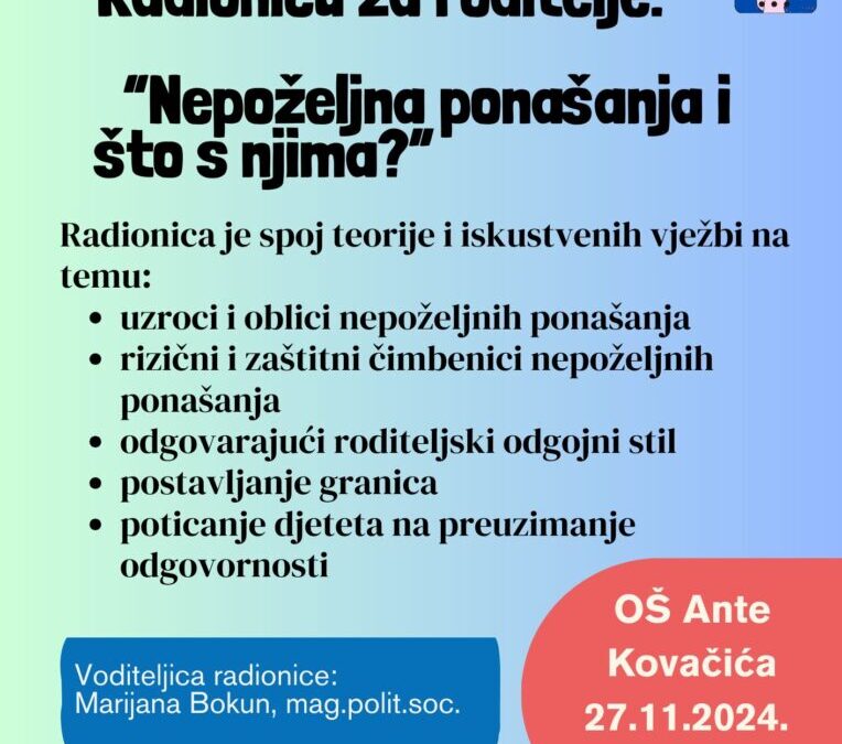 Radionica za roditelje