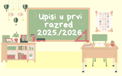 Upisi u prvi razred šk. g. 2025./2026.