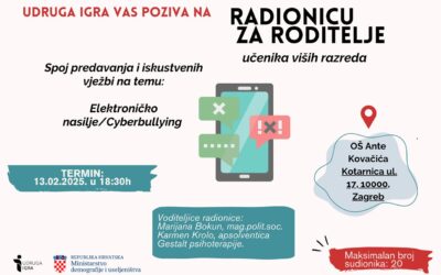 Radionica za roditelje učenika viših razreda