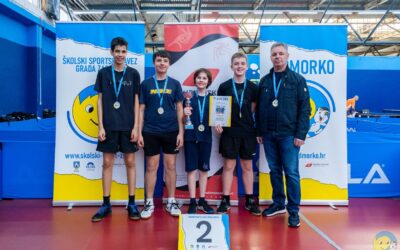 Muška stolno teniska ekipa plasirala se na Državno natjecanje