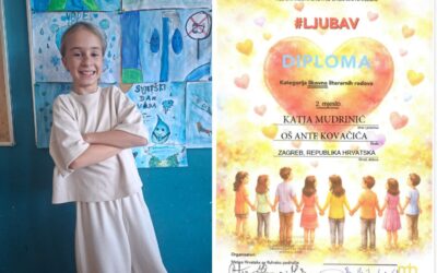 Katja Mudrinić osvojila 2.mjesto na međunarodnom likovnom natječaju